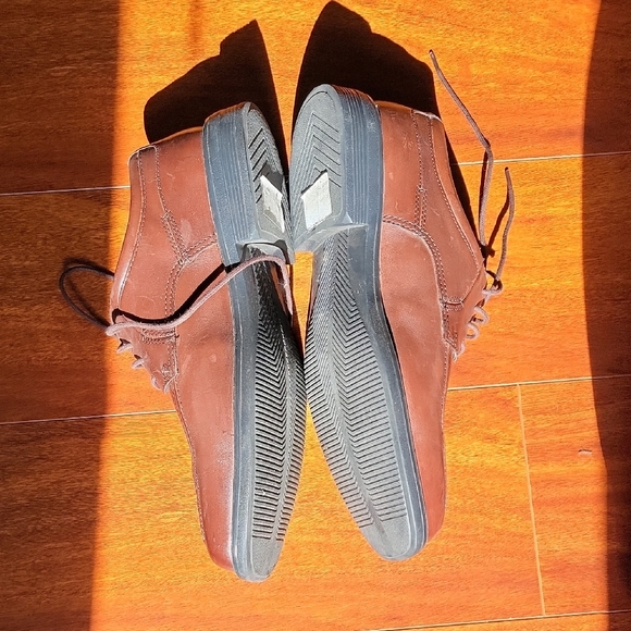 Bostonian Commonwealth Brown Leather Dress Shoes Clarks